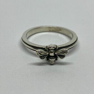 James Avery Honey Bee Ring Sterling Silver 925 Sz 8 3/4